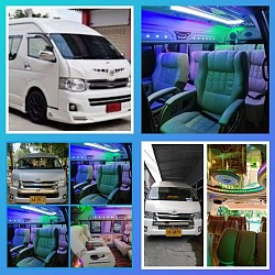 บริการเหมารถตู้ VIP 3 แถว 4 แถวจังหวัดสระแก้วอรัญประเทศ