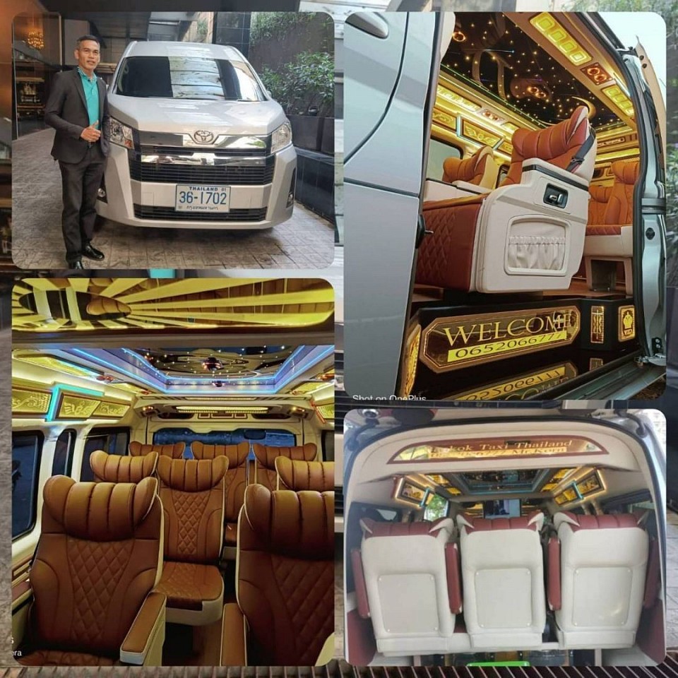 บริการเหมารถตู้ VIP รับส่งทั่วไทยราคาเป็นกันเอง